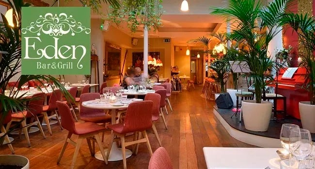 Share a Heavenly Brunch for 2 and a Glass of Prosecco Each at Eden Bar & Grill on South William St for €25