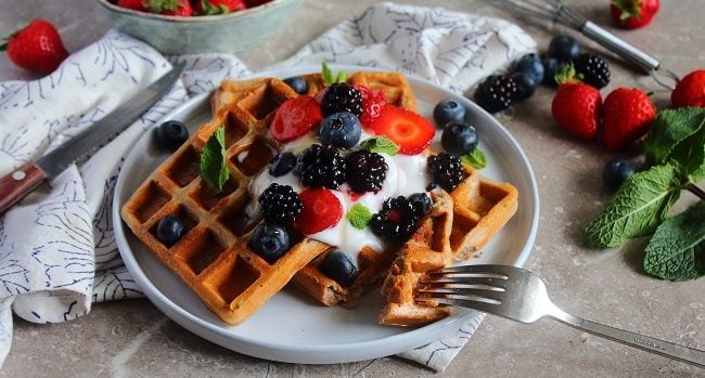 Protein Vegan Waffles Recipe