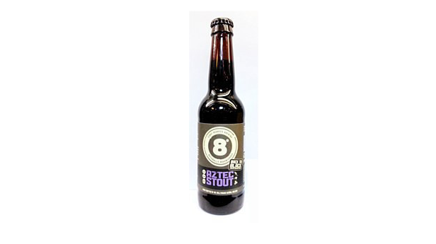8 DEGREES BREEWING AZTEC STOUT 33CL - Craft Beer Review