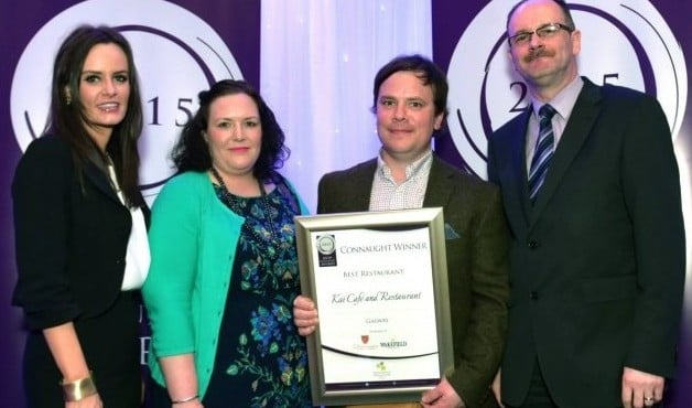 Winners from the Connaught Restaurant Awards 2015
