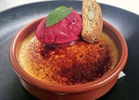 Citrus Creme Fraiche & Elderflower Brûlée Recipe by Chef Wade Murphy