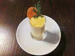 Delphi Resort Sweet Potato Mousse
