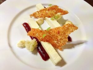 Delphi Resort Baked Goat’s Cheesecake
