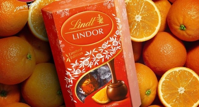 Lindor Milk Orange Arrives in Ireland