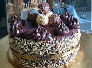 Ferrero Rocher Chocolate Fudge Gateaux