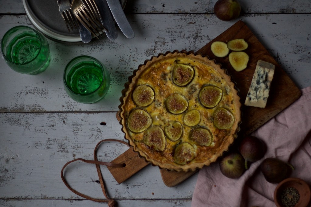 Jette Virdi Crozier Cheese and Fig Tart