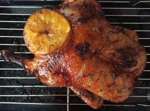 Wonky Spatula Maple Glazed Duck