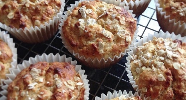 Niamh Mannion Oat & Apple Muffins