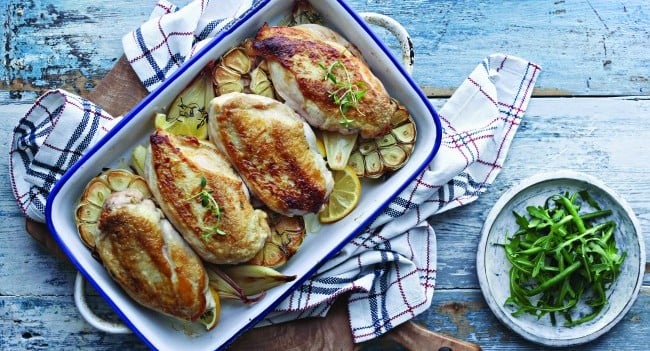 Neven garlic and lemon chicken