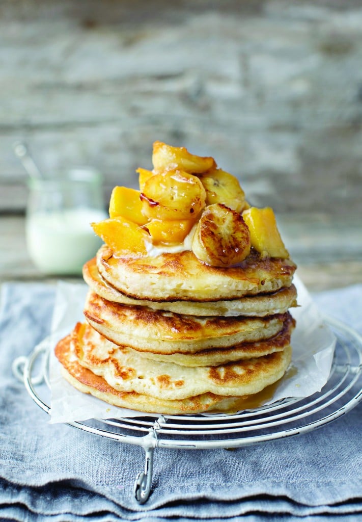 Neven Maguire mango and banana pancakes