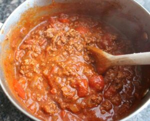 The Wonky Spatula chilli con carne