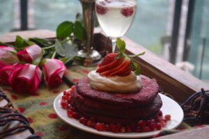 My Nutrition Red Velvet Pancakes