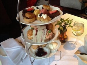 Carton House Afternoon Tea 3 tiered stand