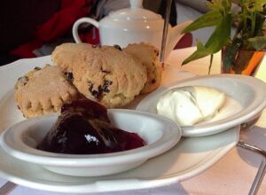 Carton House Fruit Scone with Jam & Clotted Cream
