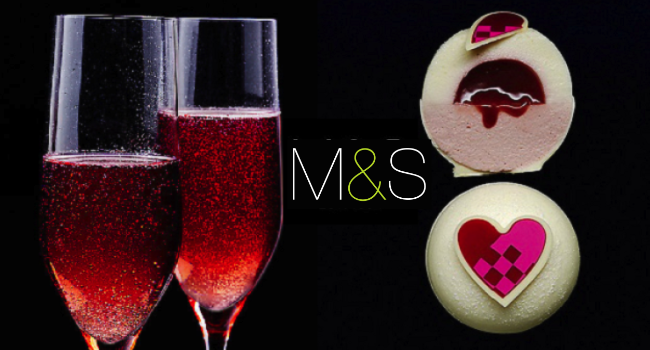 Valentine's Day Dine In Meal for Two at M&S