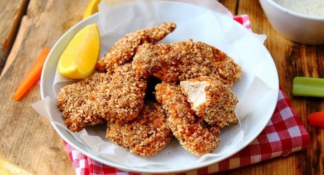 Buffalo Chicken Tenders Recipe by Peachy Palate