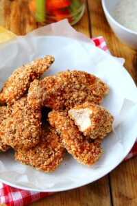 Buffalo Chicken Tenders Recipe by Peachy Palate