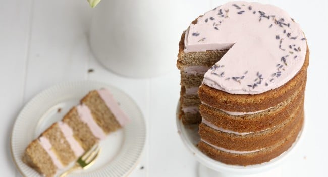 Cove Cake Lavender Earl Grey Tea Cake