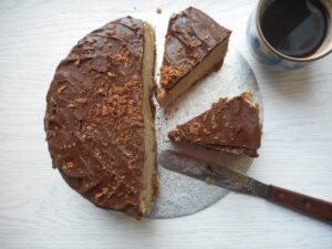 Thyme to Eat Chocolate and Coffee Ice Cream Cake