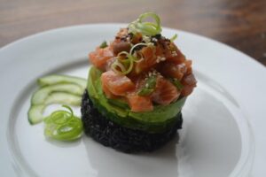 Hawaiian Salmon Poke Recipe My Nutrition