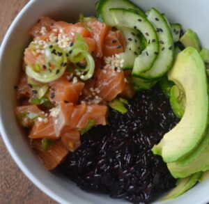 Hawaiian Salmon Poke Recipe My Nutrition