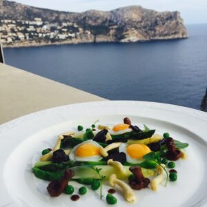 Truffle, Asparagus and Quail Egg Salad Recipe by Chef Benjamin Patterson