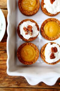 Peachy Palate Mini Baked Carrot Cake Cheesecake