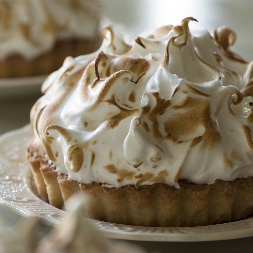 Shane Smith Rhubarb meringue tart