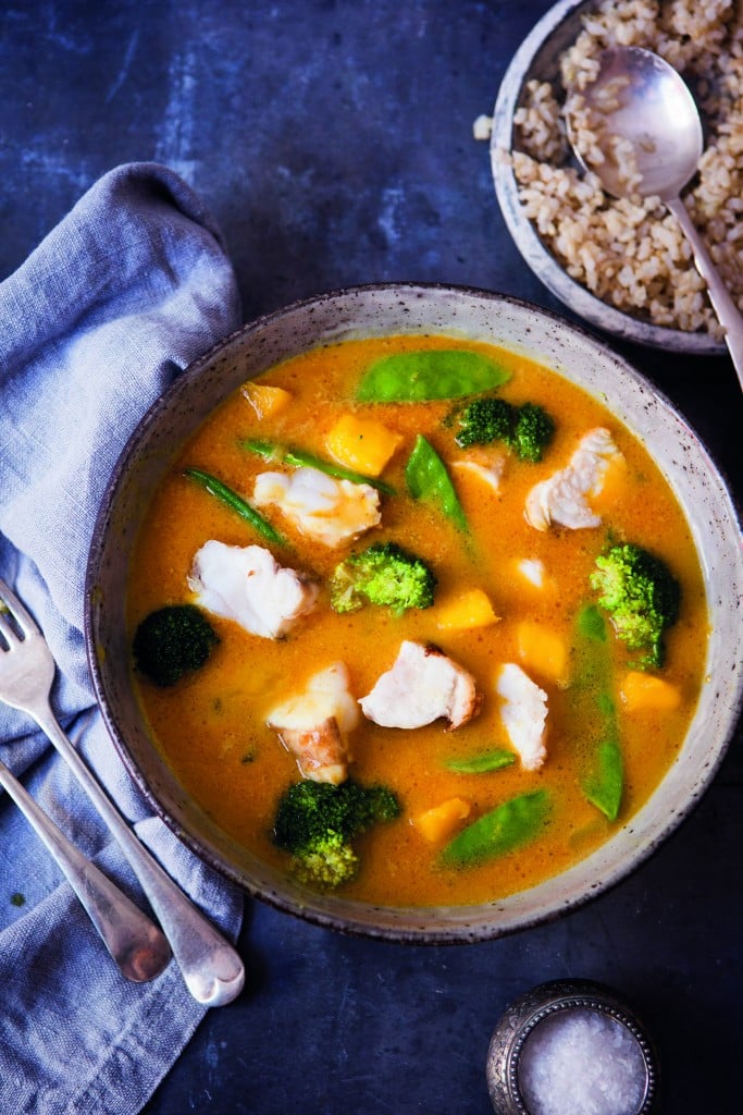 Oliver McCabe spicy mango coconut fish dish image 1