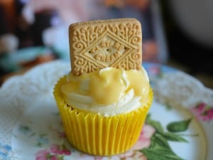 Custard cream cupcakes Karyn Ryan