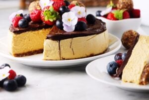 Salted Caramel Cheesecake Recipe The Goodfood Goddess