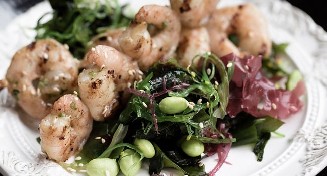 Garlic Tiger Prawns Recipe by Saba Restaurant