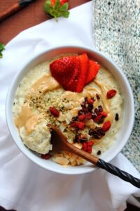 Hemp Porridge Recipe by Peachy Palate