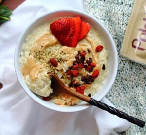 Hemp Porridge Recipe by Peachy Palate