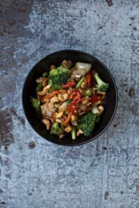 Pad Med Mamung - Turkey Stir Fry