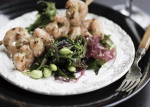 Garlic Tiger Prawns Recipe by Saba Restaurant