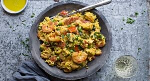 Chicken, Chorizo and Prawn Paella Recipe by Chef Gearóid Lynch