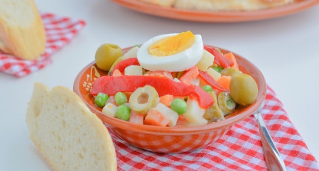 Russian Salad tapa recipe by Tasty Mediterraneo