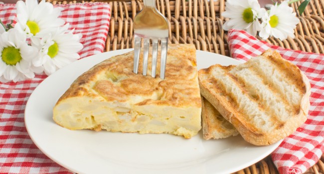 Tortilla de patatas tapa recipe by Tasty Mediterraneo