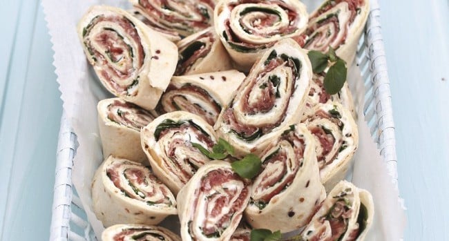 Tortilla Wheels Recipe by Chef Neven McGuire