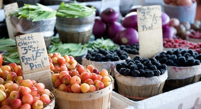 Summer Market Food