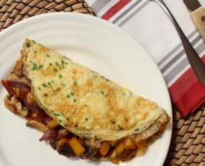 No Fuss Omelette Recipe by The Wonky Spatula