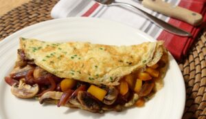 No Fuss Omelette Recipe by The Wonky Spatula