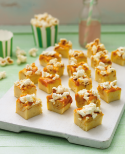 SALTED CARAMEL POPCORN FUDGE -Sharon Hearne-Smith No Cook Cookbook
