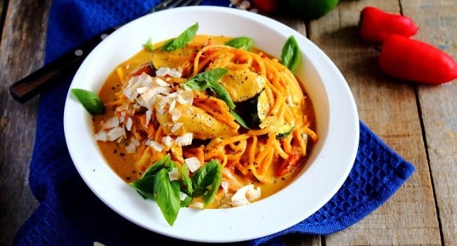 Summer Thai Basil Chicken Curry