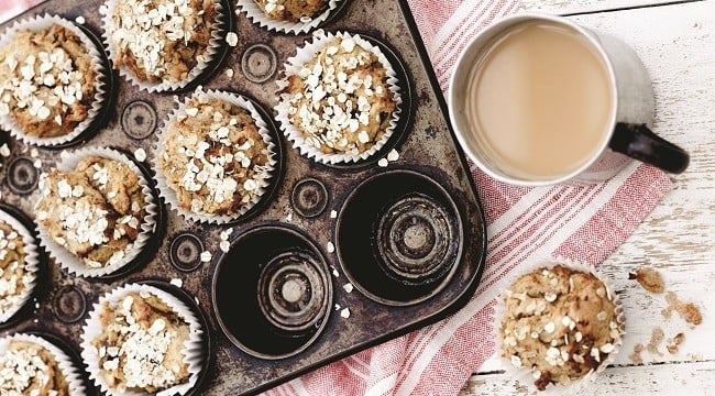 Apple and carrot muffins recipe by Derval O'Rourke