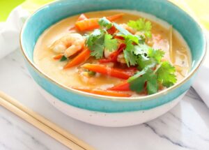 Coconut Prawn Curry Recipe by The Wonky Spatula