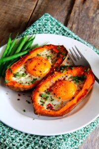 Sweet Potato Egg Boats Peachy Palate