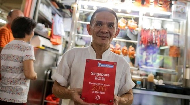 The Chef Behind World's First Michelin Starred Street Stall