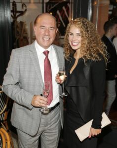 Michael and Kate Barry at BALFES Dublin attending the official Irish launch party for Thomson & Scott Skinny Prosecco